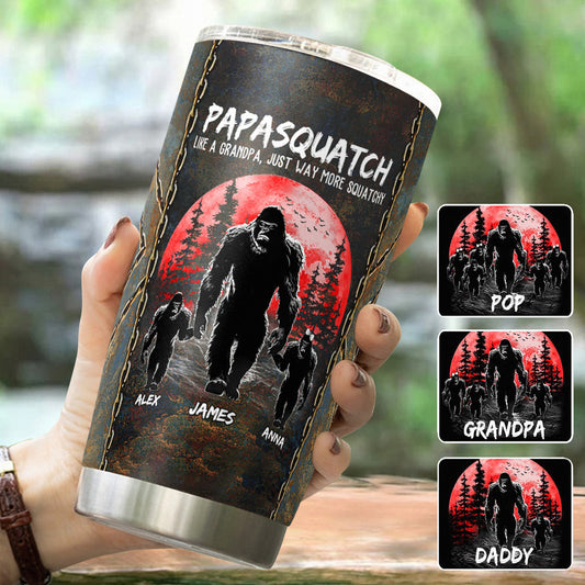 Papaquach - Personalized Grandpa Tumbler