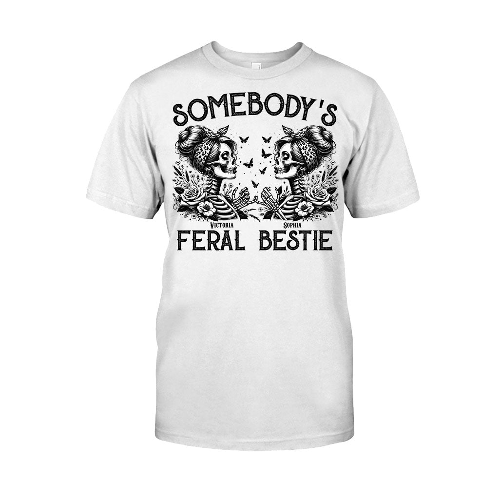 Spooky Besties Forever - Personalized Bestie T-shirt And Hoodie