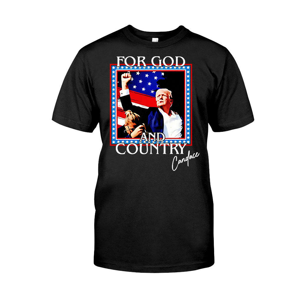 T-shirt « Pour Dieu et la Patrie » - Élection présidentielle 2024