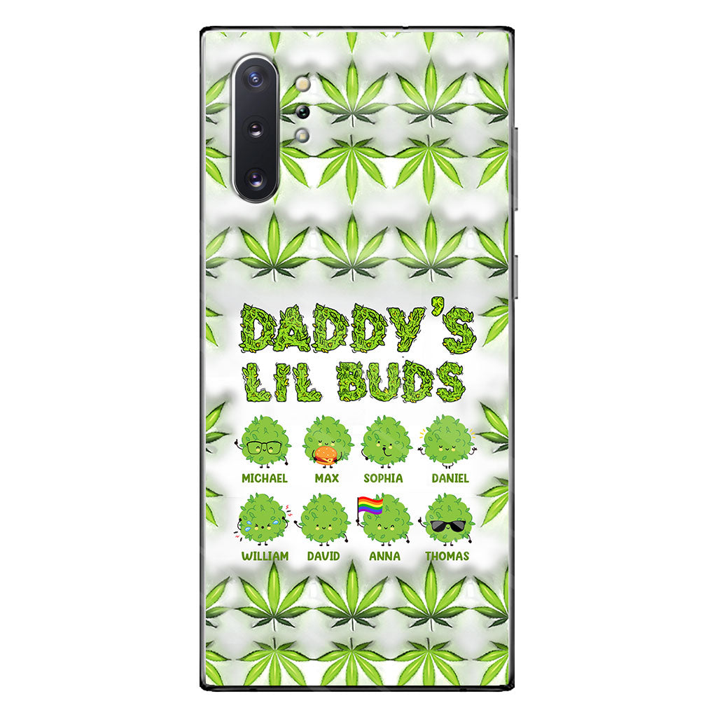 Le papa le plus cool du monde - Coque de téléphone transparente personnalisée pour papa