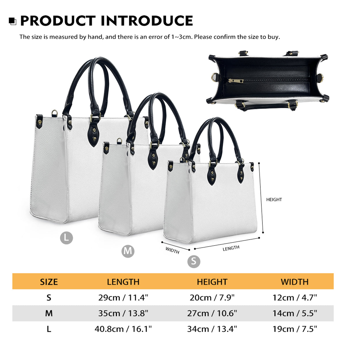 A Little Witch - Personalized Leather Handbag