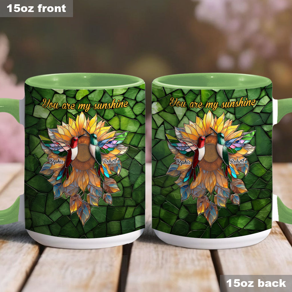 Tu es mon rayon de soleil - Mug personnalisé pour couple