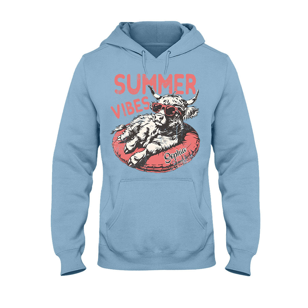 Summer Vibes - Personalized T-shirt And Hoodie