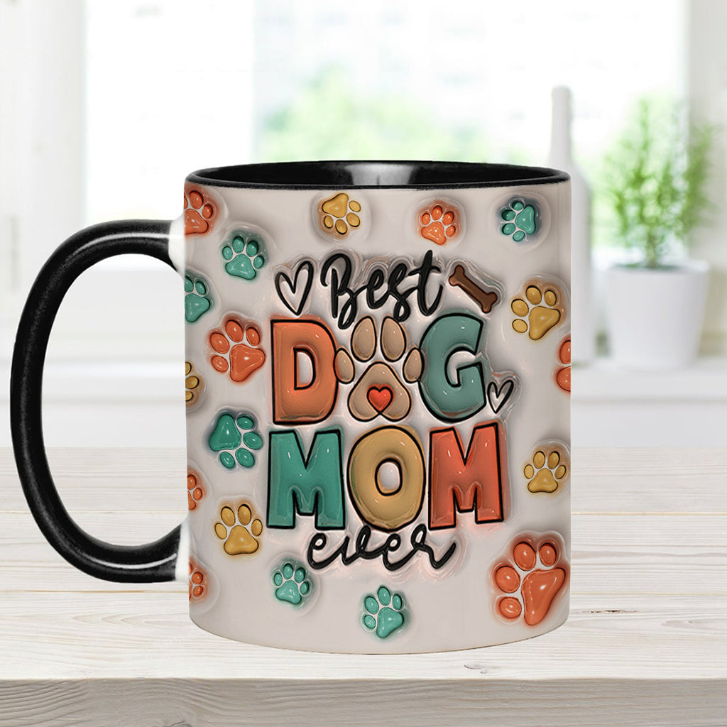 Meilleure maman de chien au monde - Mug personnalisé avec motif chien