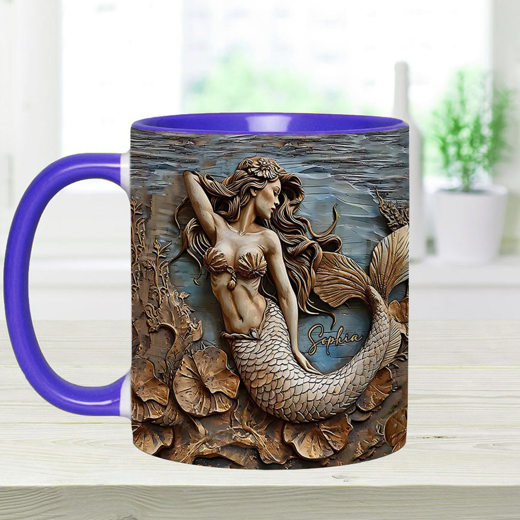 Mug personnalisé à motif sirène - Magnifique sirène