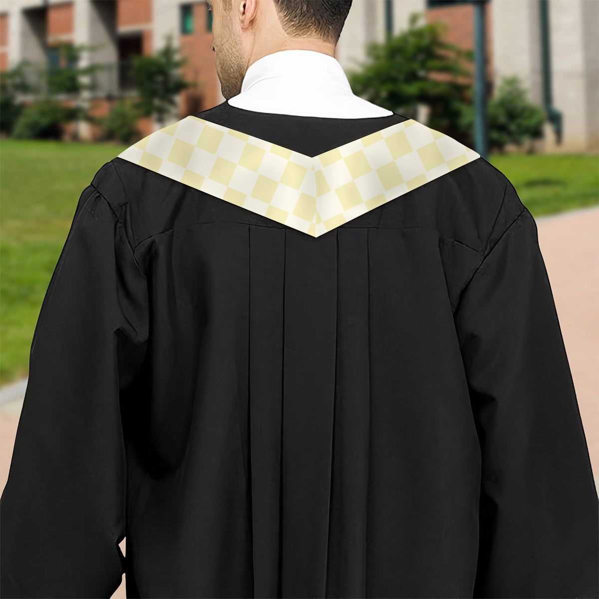 Écharpe de remise de diplôme personnalisée avec photo - Étole de remise de diplôme personnalisée