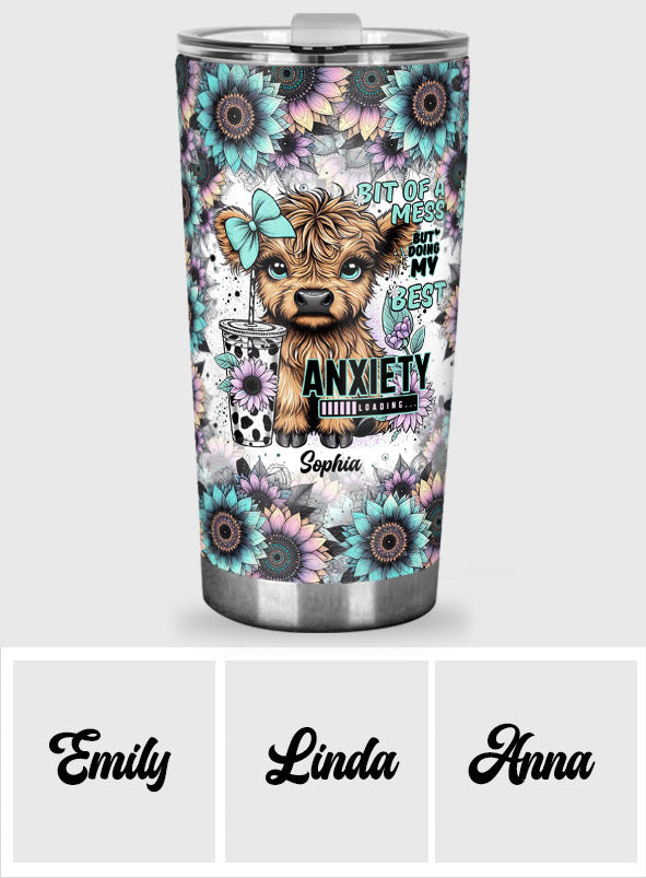 Un peu en désordre, mais je fais de mon mieux - Gobelet personnalisé