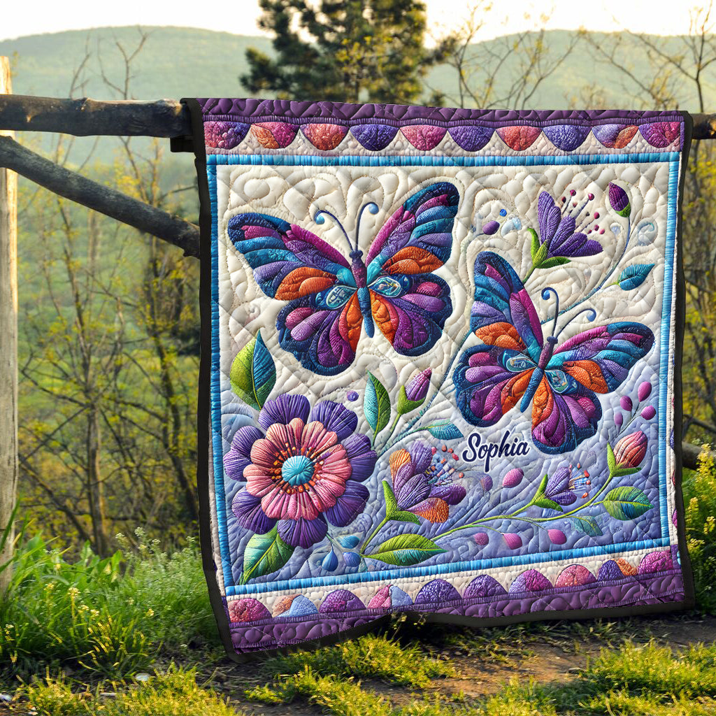 Magnifique papillon - Couverture papillon personnalisée