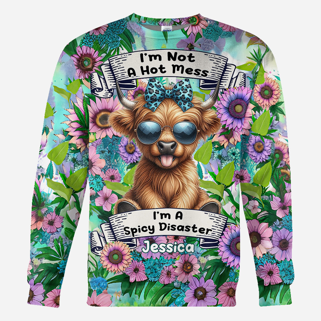 Apparemment, j'ai du caractère - T-shirt personnalisé intégral