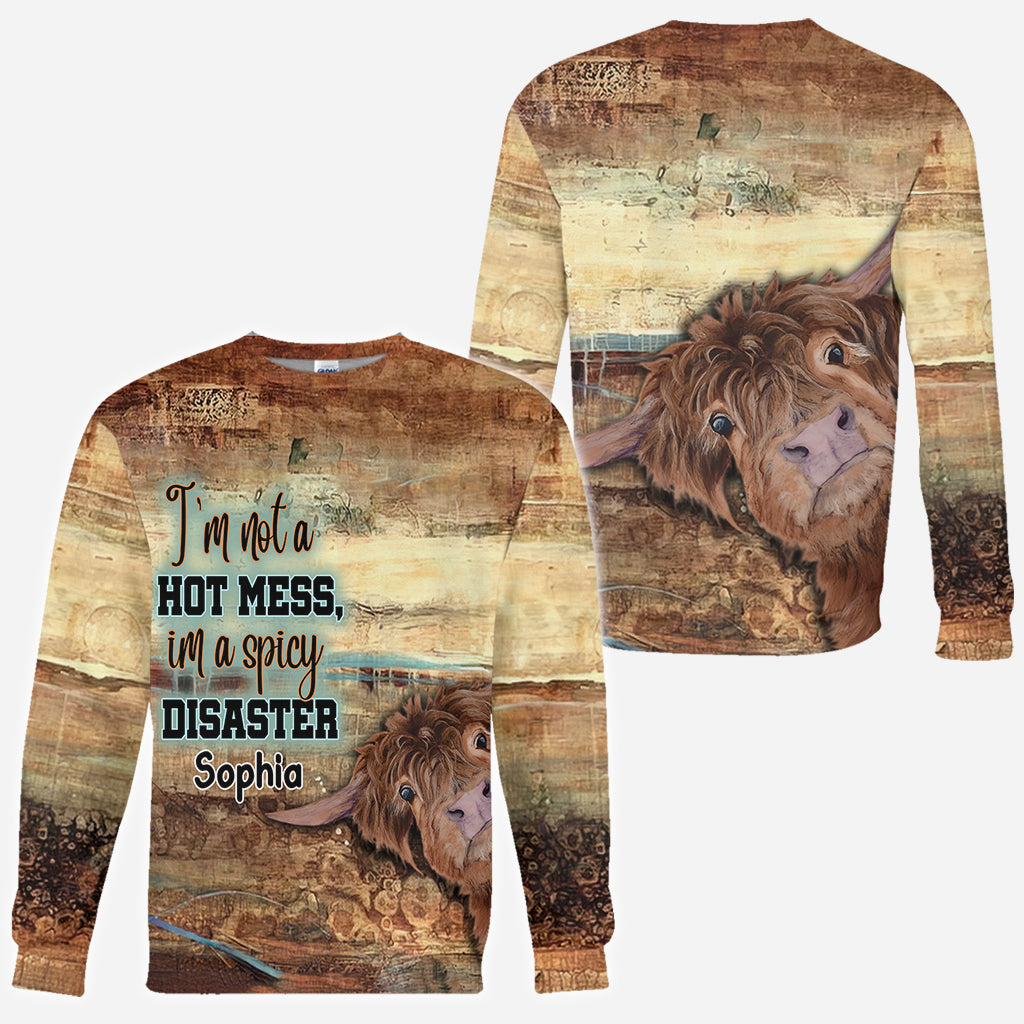 Apparemment, j'ai du caractère - T-shirt personnalisé intégral