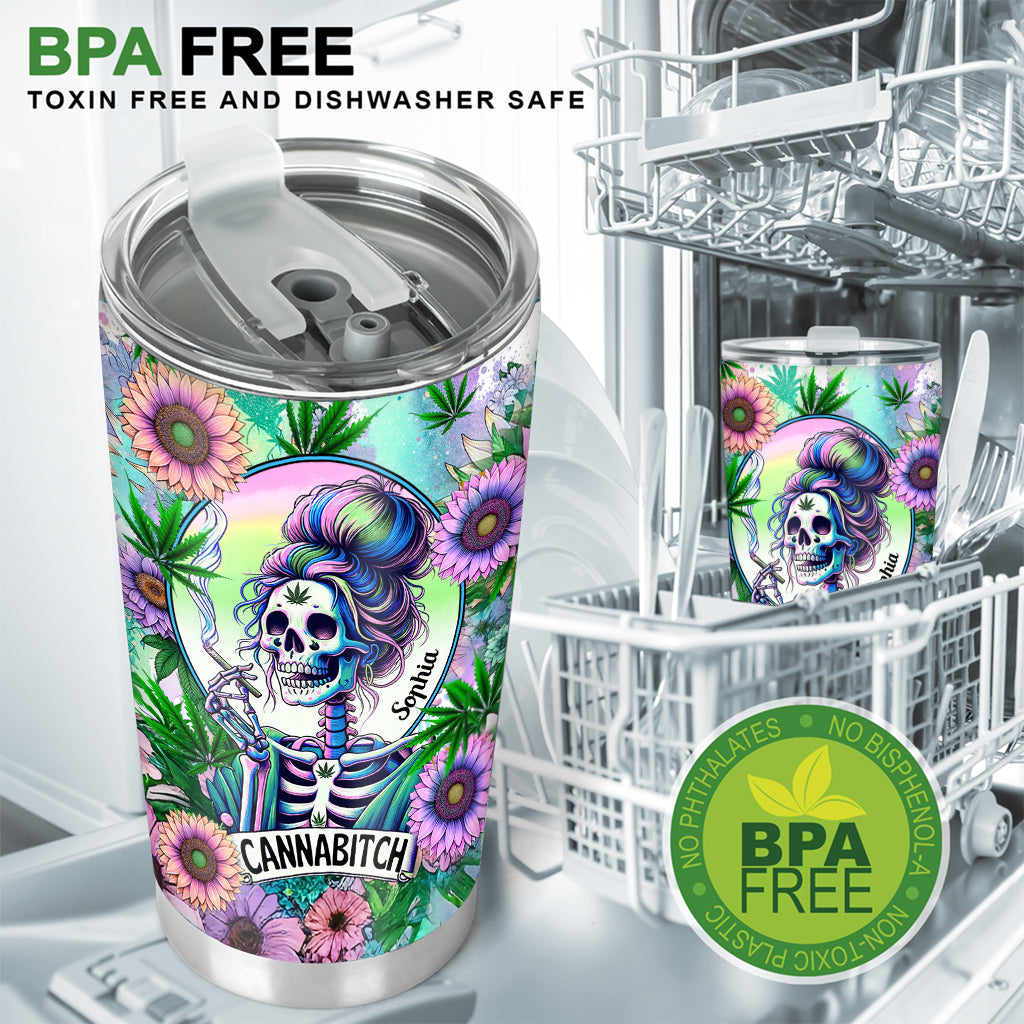 Cannabitch - Personalized Weed Tumbler