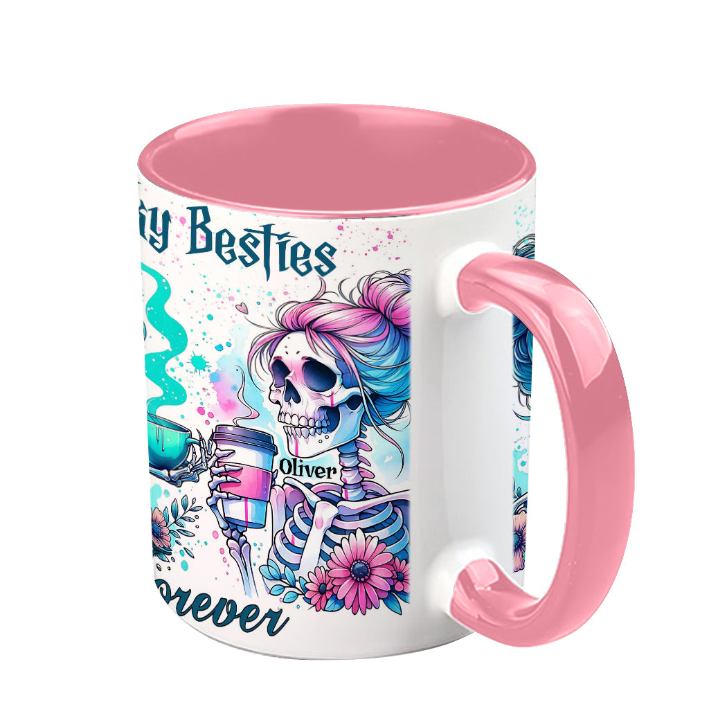 Meilleures amies pour toujours - Mug personnalisé « Spooky Besties Forever »