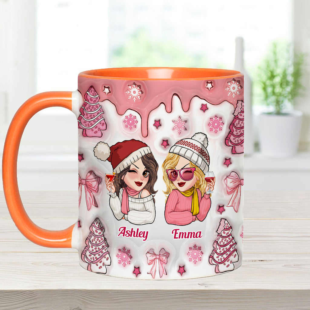 Meilleures amies du monde - Mug personnalisé Bestie Accent Mug