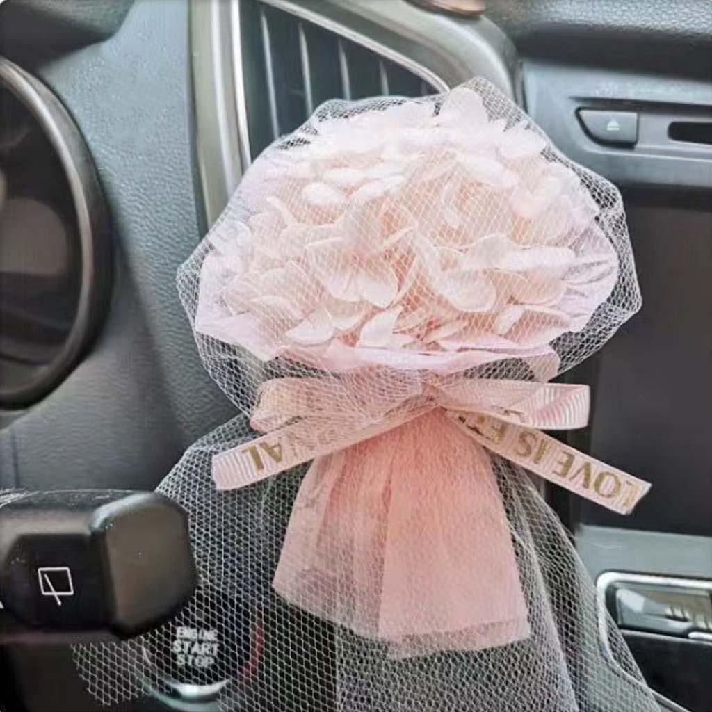 Mini Dried Flowers Bouquet - Personalized Dried Flower Car Air Freshener Vent Clip