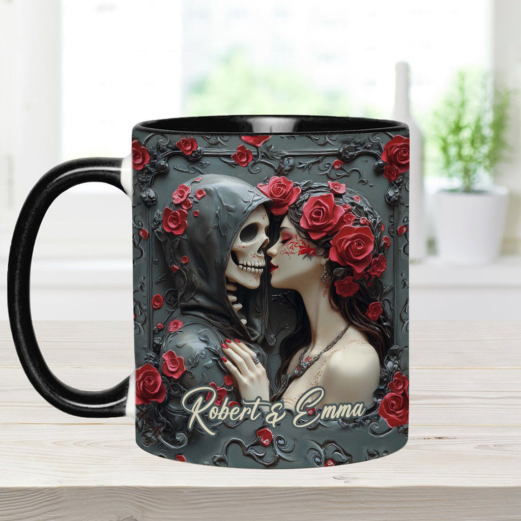 Jusqu'à ce que la mort nous sépare - Mug personnalisé pour couple
