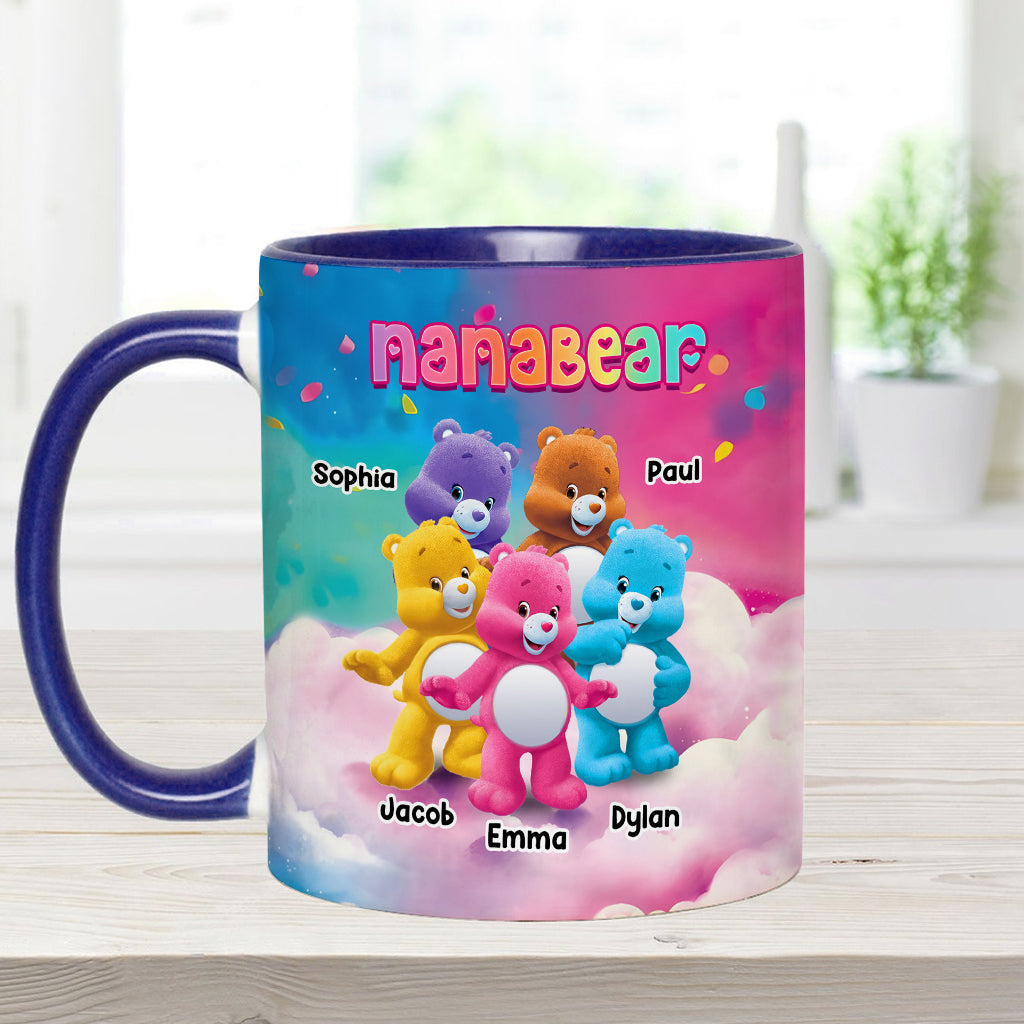 Mug personnalisé Nanabear - Accent pour grand-mère