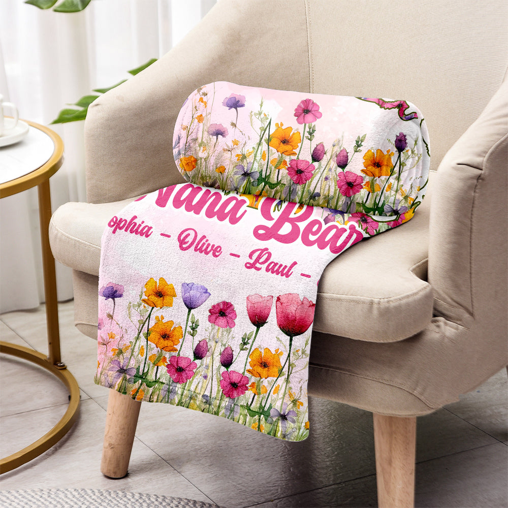 Couverture personnalisée Maman Ours