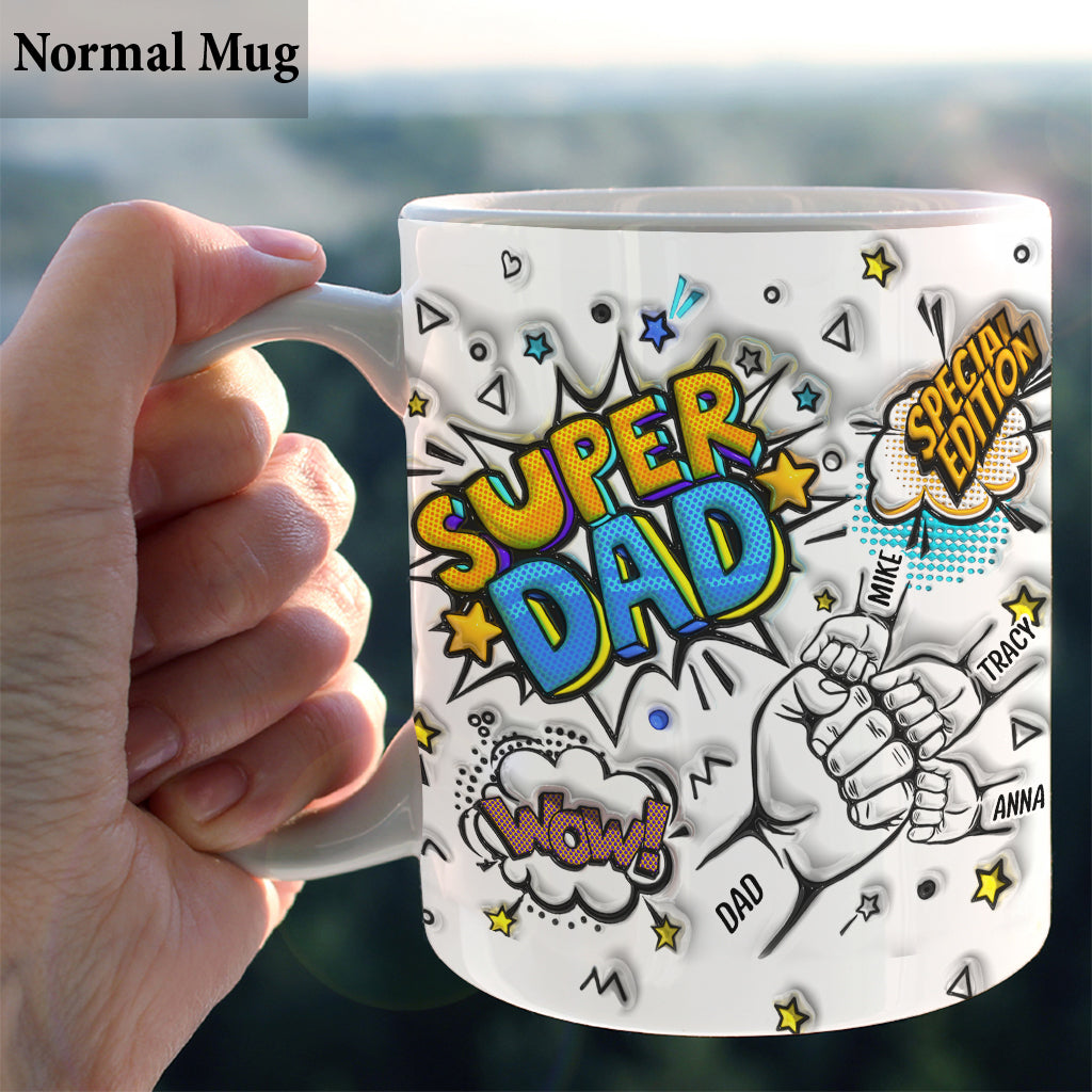Super Papa - Mug personnalisé pour papa