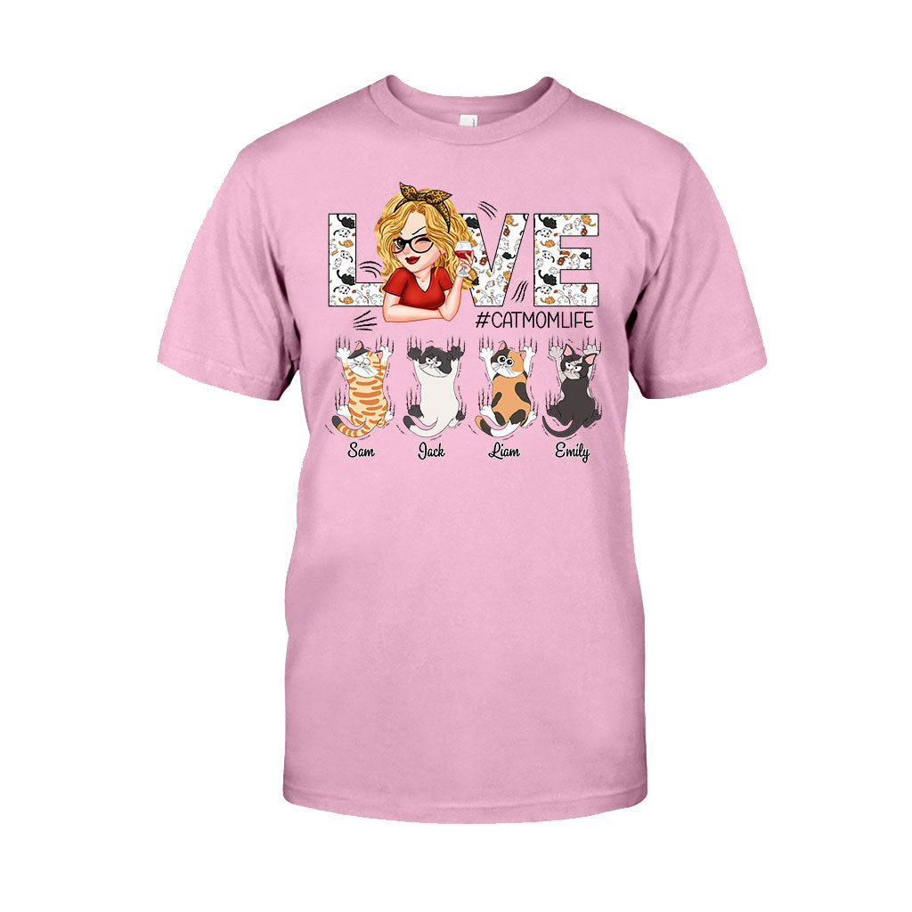 J'adore la vie de maman chat - T-shirt et sweat à capuche personnalisés pour chats