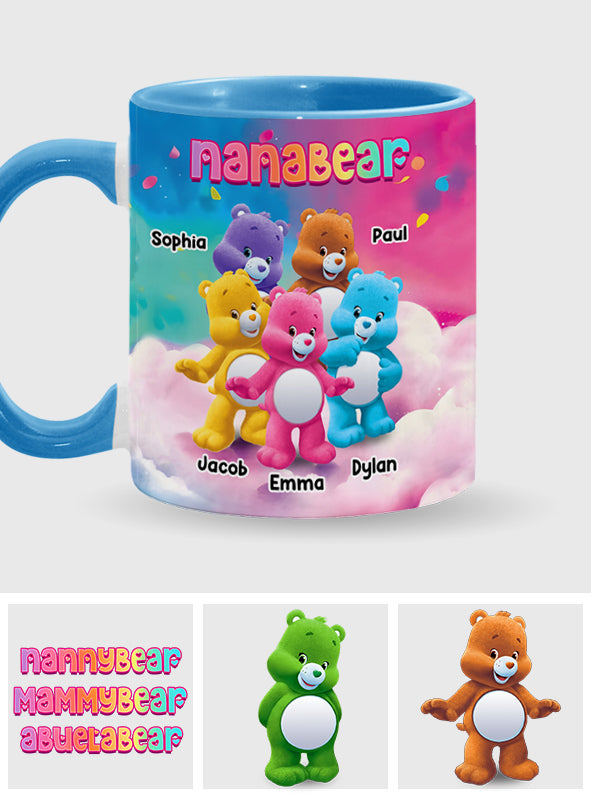 Mug personnalisé Nanabear - Accent pour grand-mère