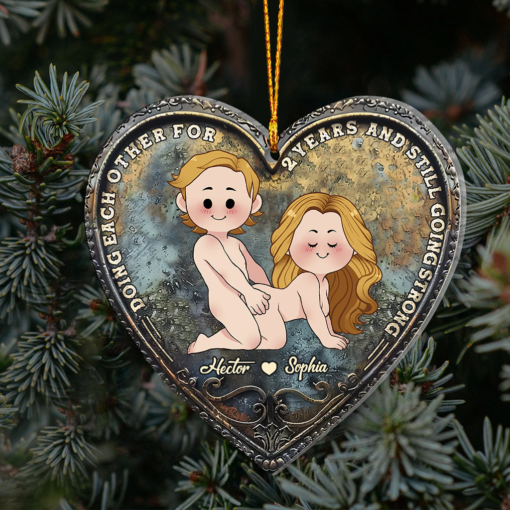 S'aimer mutuellement - Ornement personnalisé pour couple