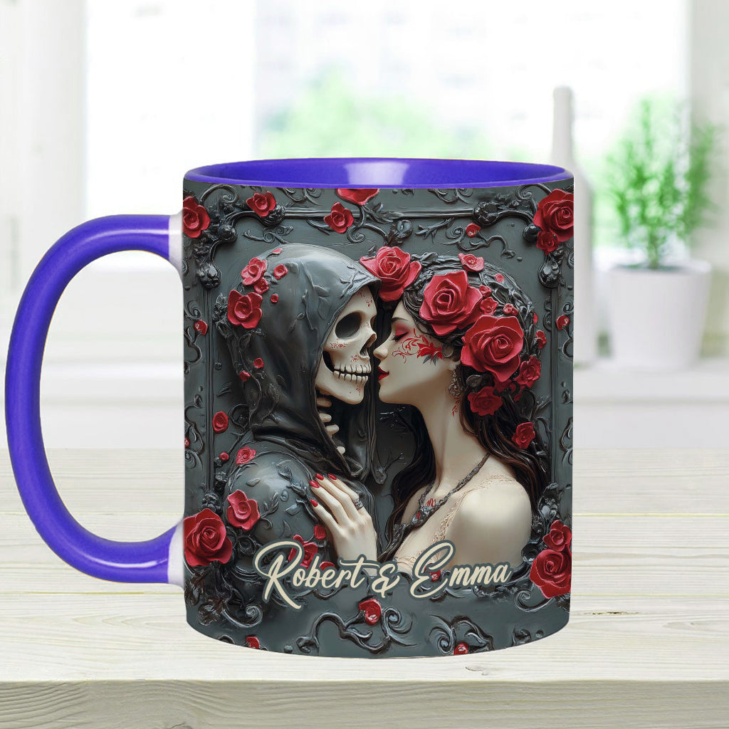 Jusqu'à ce que la mort nous sépare - Mug personnalisé pour couple