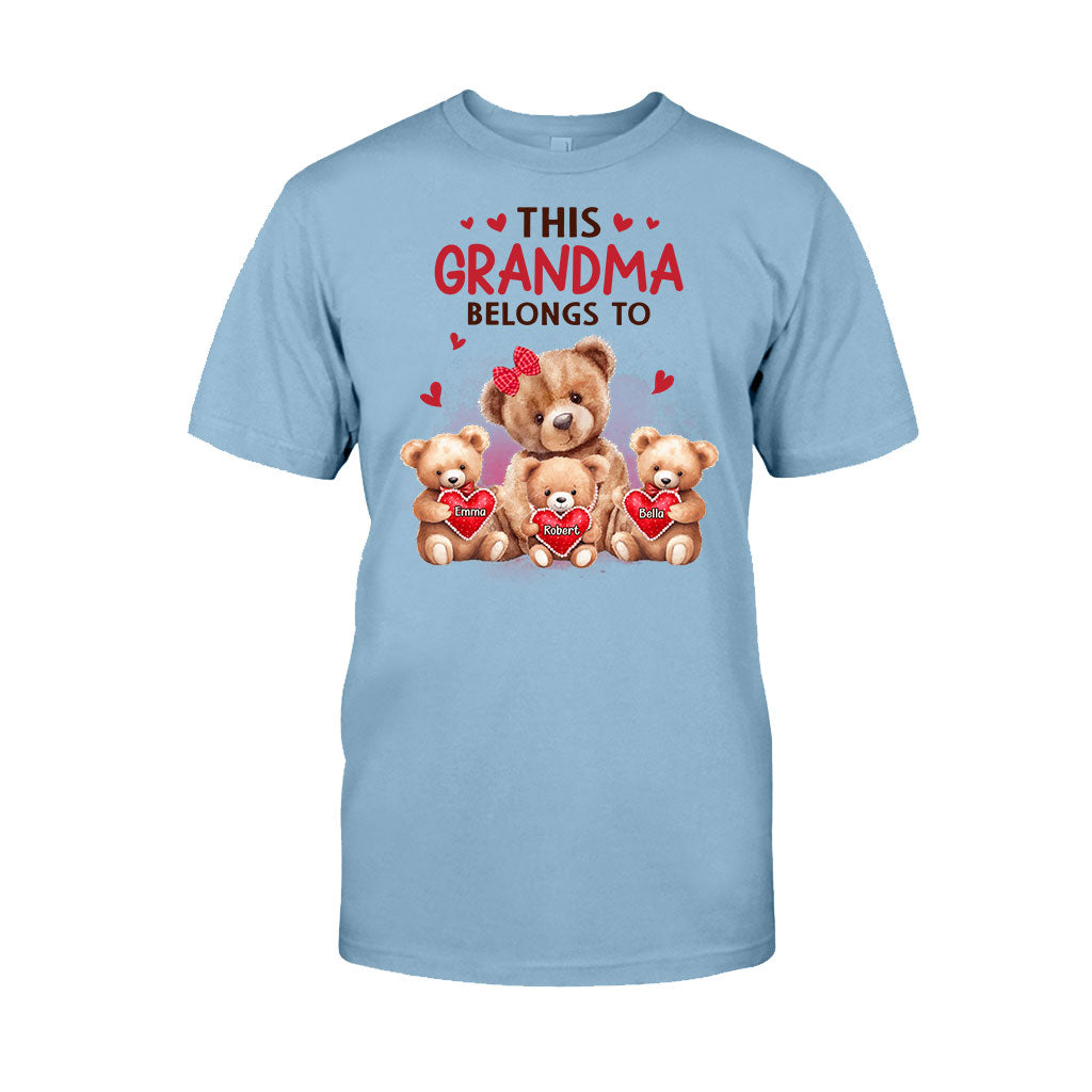 Cette grand-mère appartient à - T-shirt et sweat à capuche personnalisés pour grand-mère