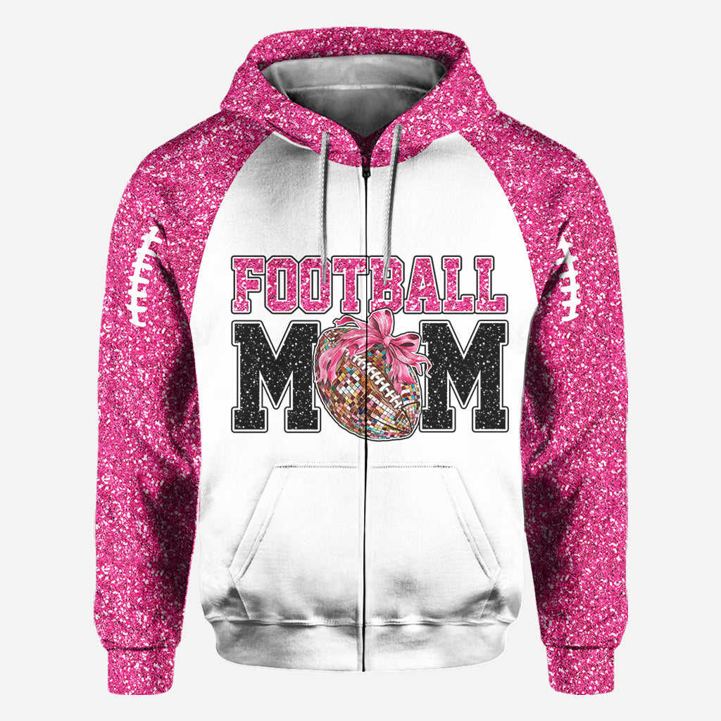 Football Mom Croquette - Personalized Football All Over Shirt
