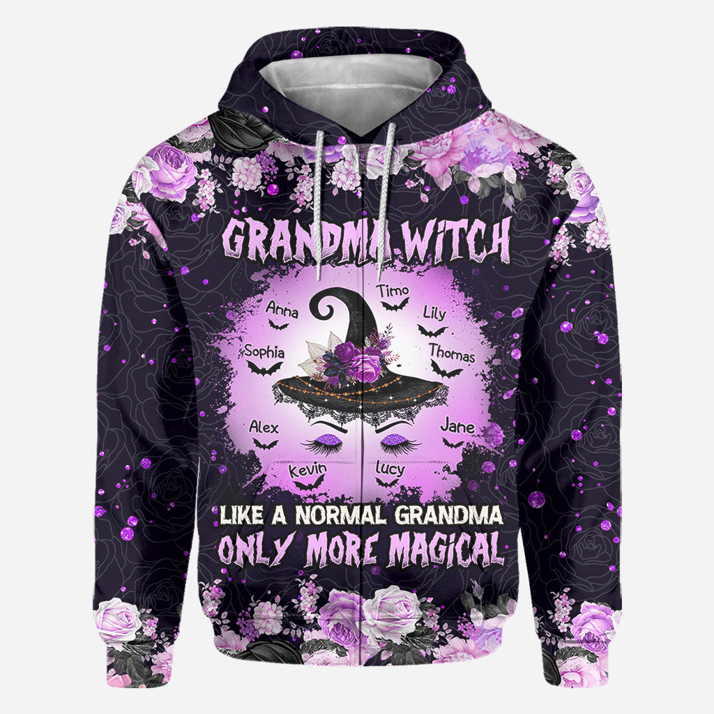Grandma Witch - Personalized Grandma All Over Shirt