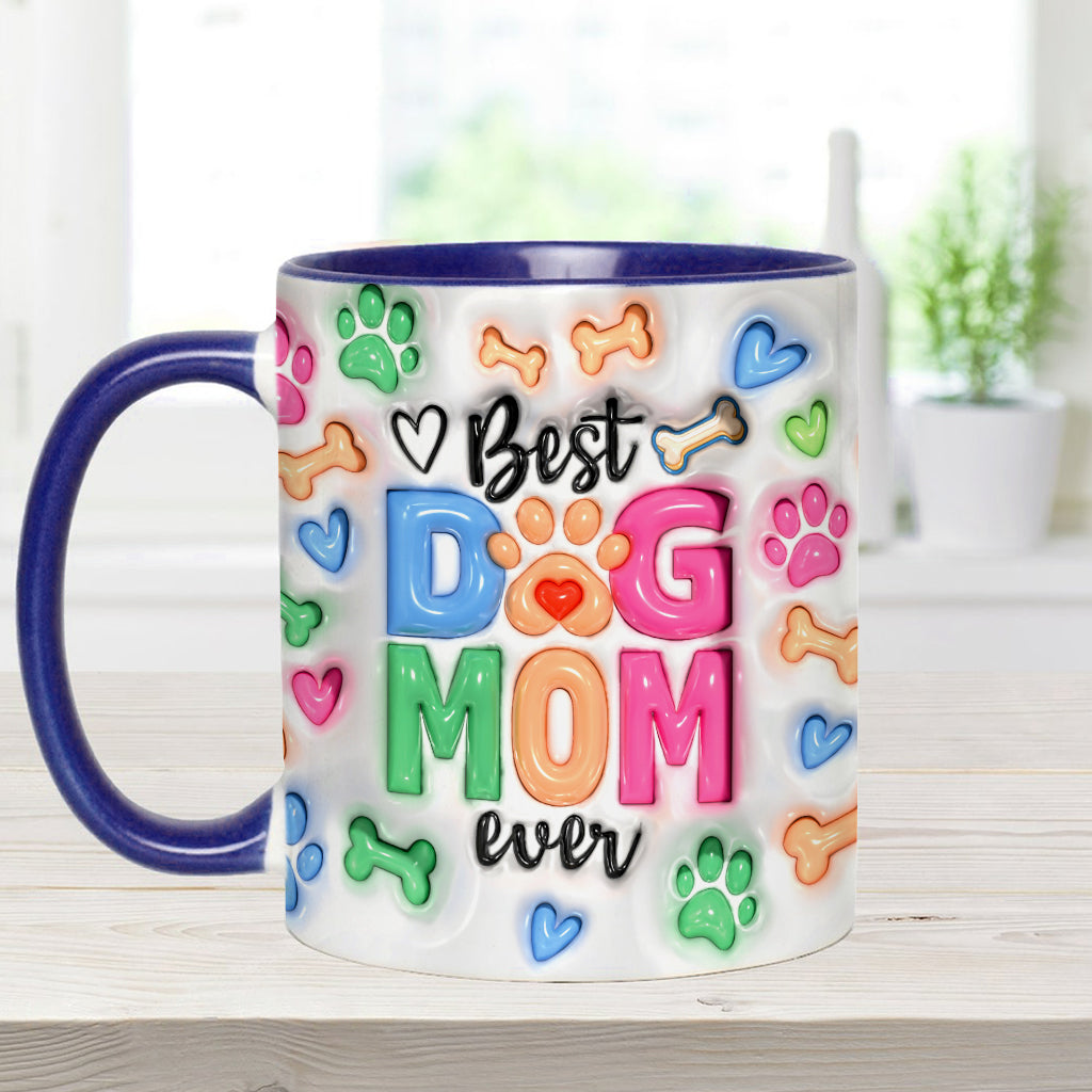 Vie de maman de chien - Mug personnalisé avec motif chien