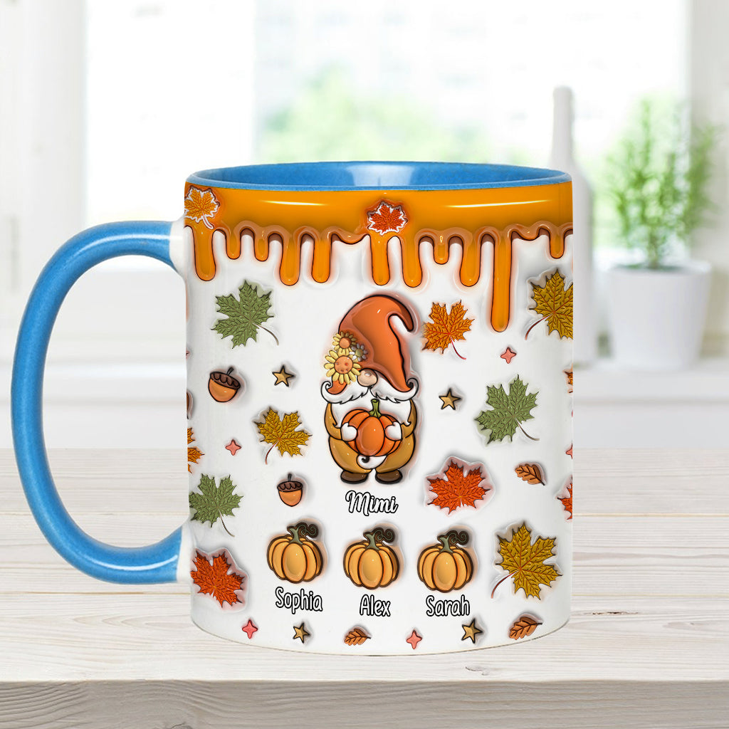 Grandma's Little Pumpkins - Personalized Grandma Accent Mug