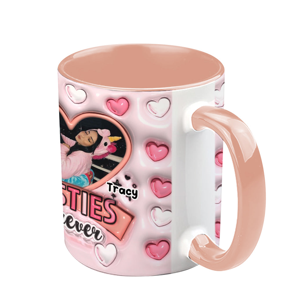 Meilleures amies pour toujours - Mug personnalisé « Meilleures amies »