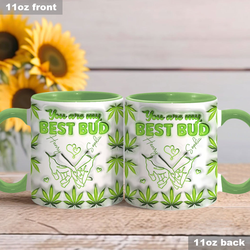 Tu es mon meilleur pote - Mug personnalisé avec une touche cannabis