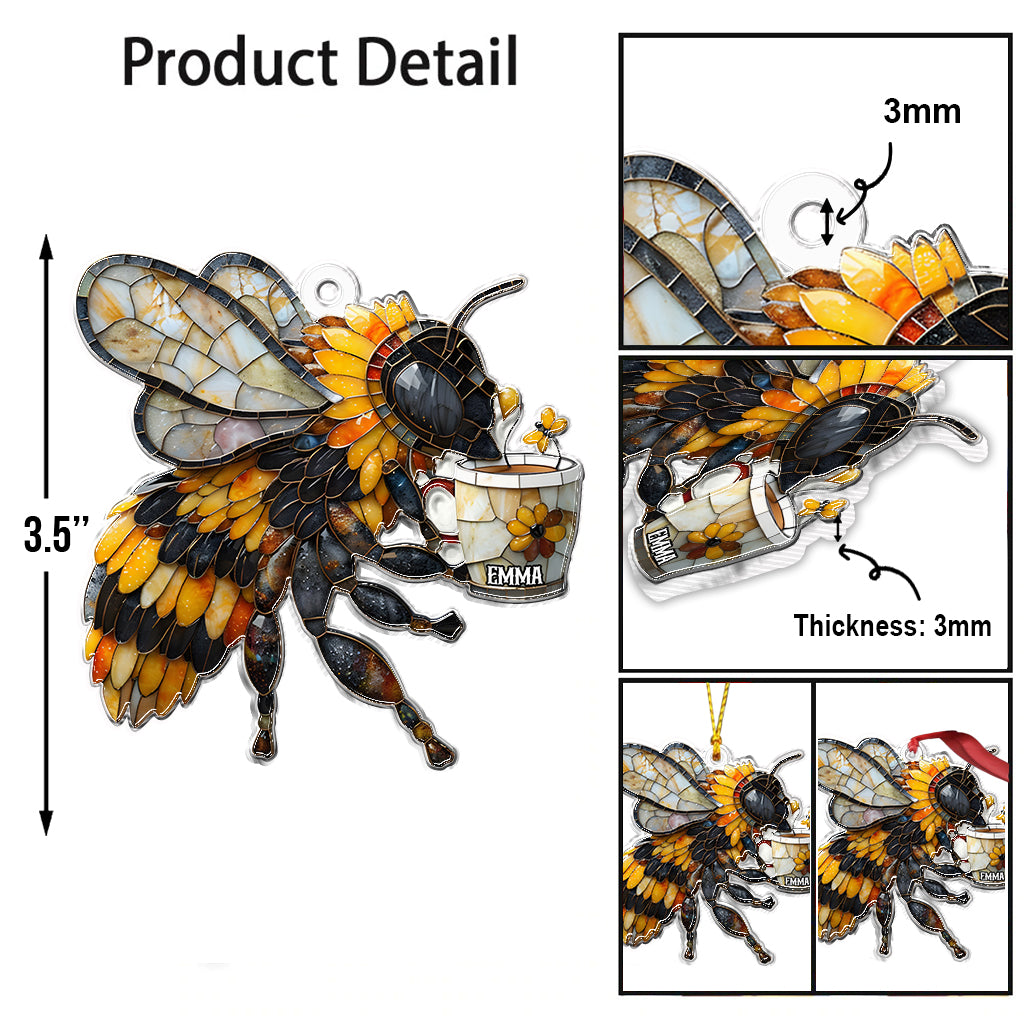 Abeilles - Ornement abeille personnalisé en forme de abeille