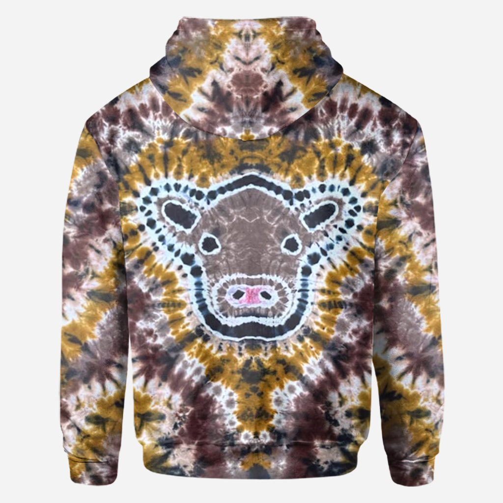 T-shirt personnalisé vache colorée - Vache intégrale