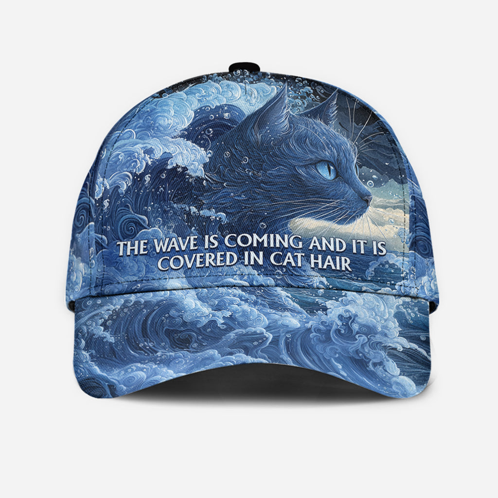 Casquette classique chat Blue Cat Wave