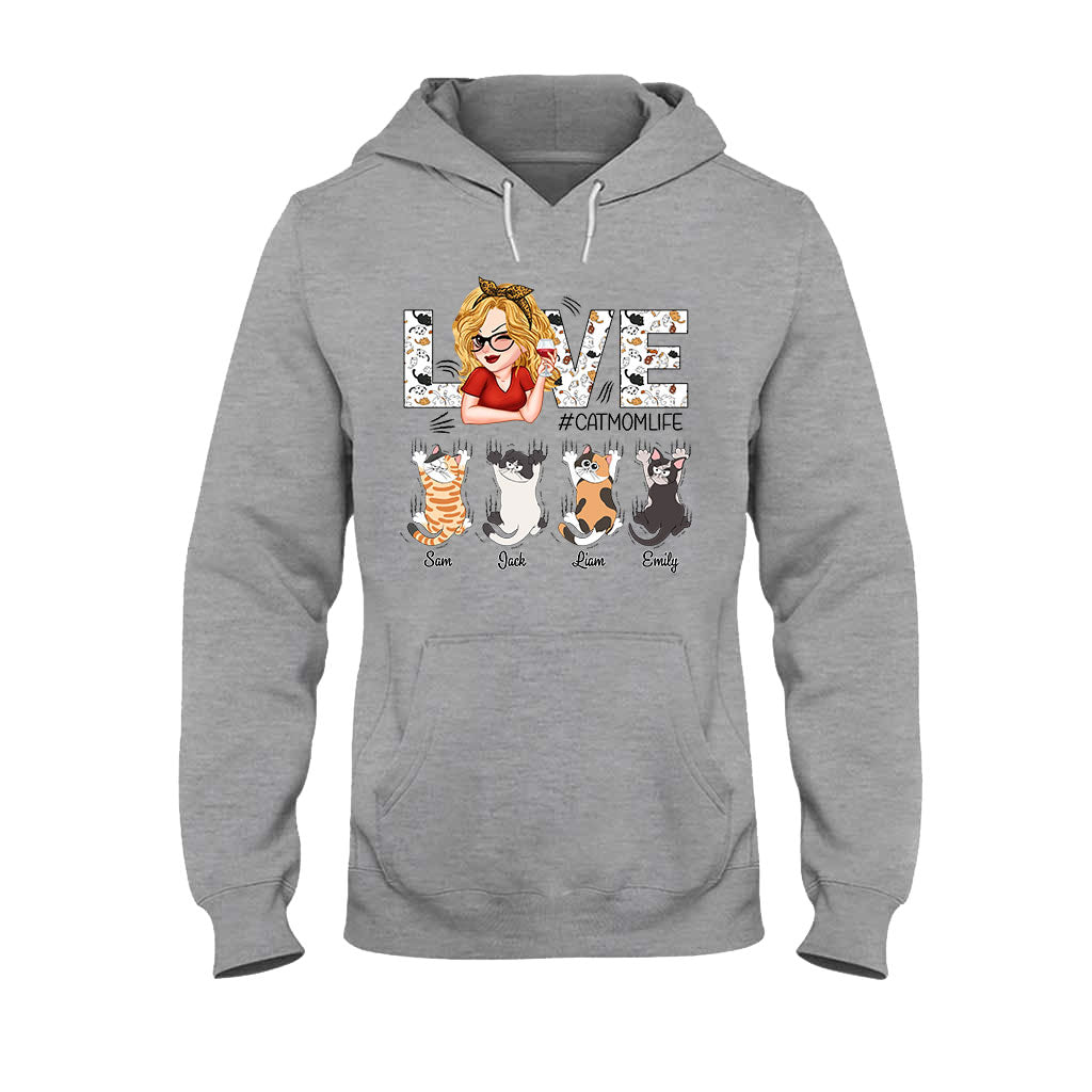 J'adore la vie de maman chat - T-shirt et sweat à capuche personnalisés pour chats
