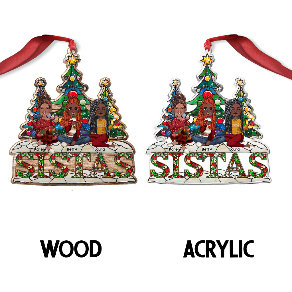 Sistas - Ornement personnalisé pour meilleure amie