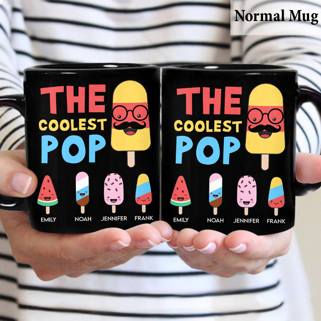 Le plus cool des papas - Mug personnalisé pour grand-père