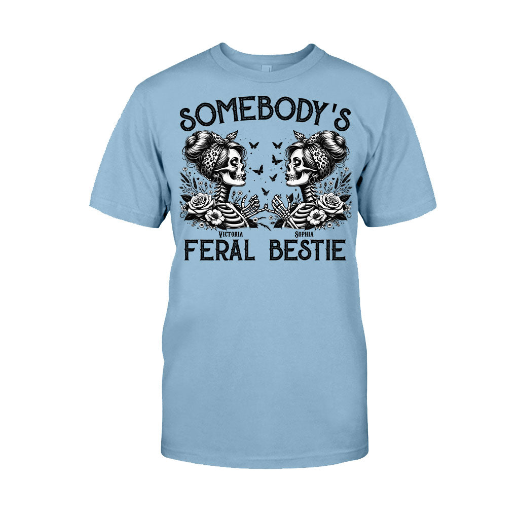 Spooky Besties Forever - Personalized Bestie T-shirt And Hoodie