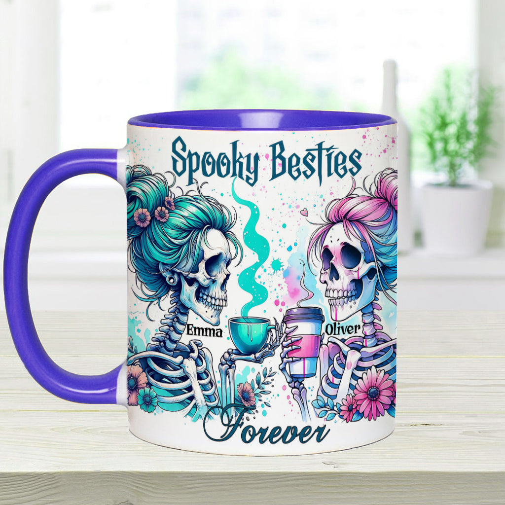 Meilleures amies pour toujours - Mug personnalisé « Spooky Besties Forever »