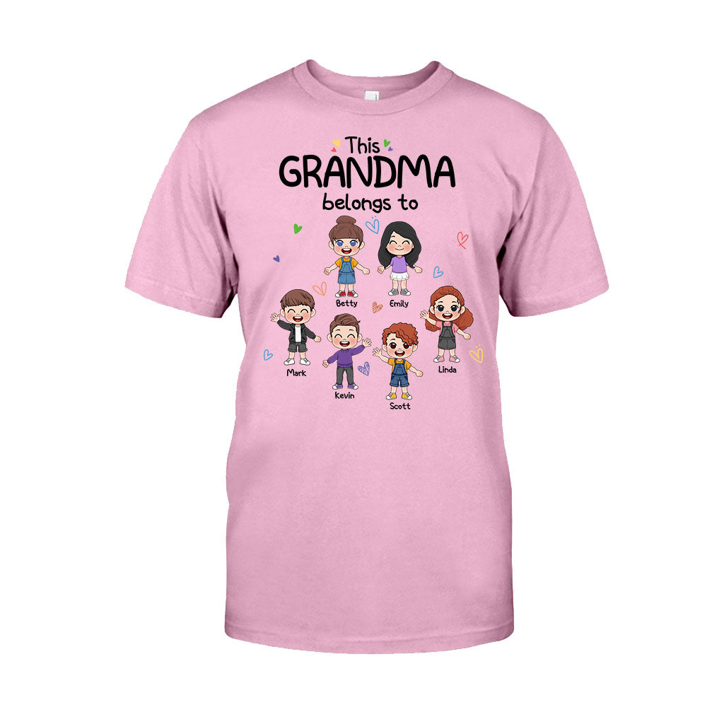 This Grandma Belongs To - Personalized Grandma T-shirt And Hoodie