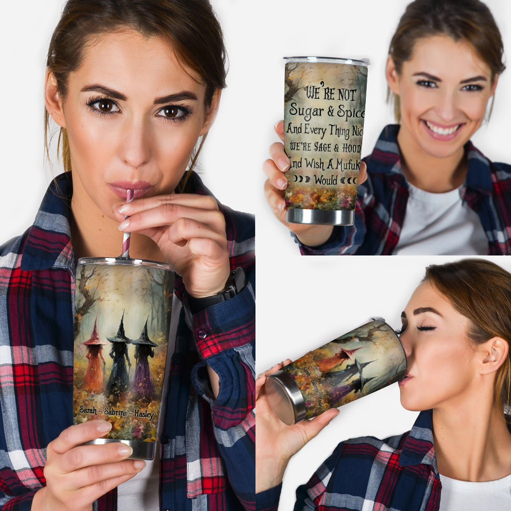 Nous ne sommes pas du sucre et des épices - Gobelet personnalisé pour meilleure amie