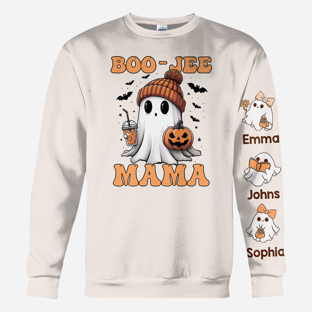 T-shirt personnalisé Halloween Boo Jee Mama - Maman