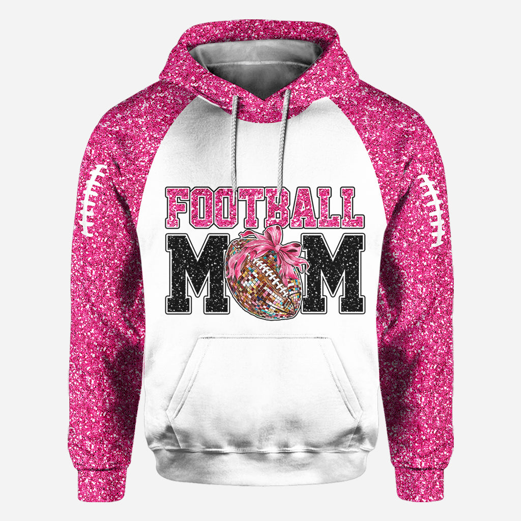 Football Mom Croquette - Personalized Football All Over Shirt