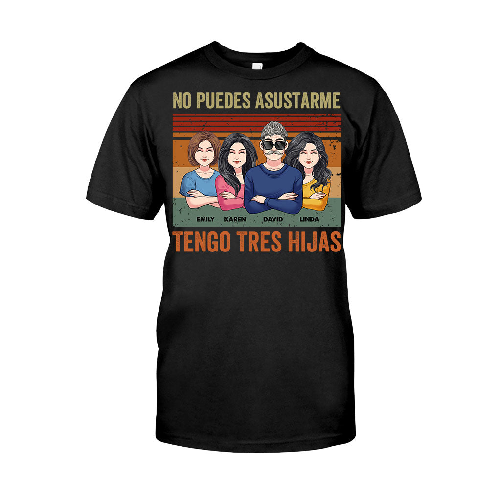 No Puedes Asustarme - T-shirt et sweat à capuche personnalisés pour papa