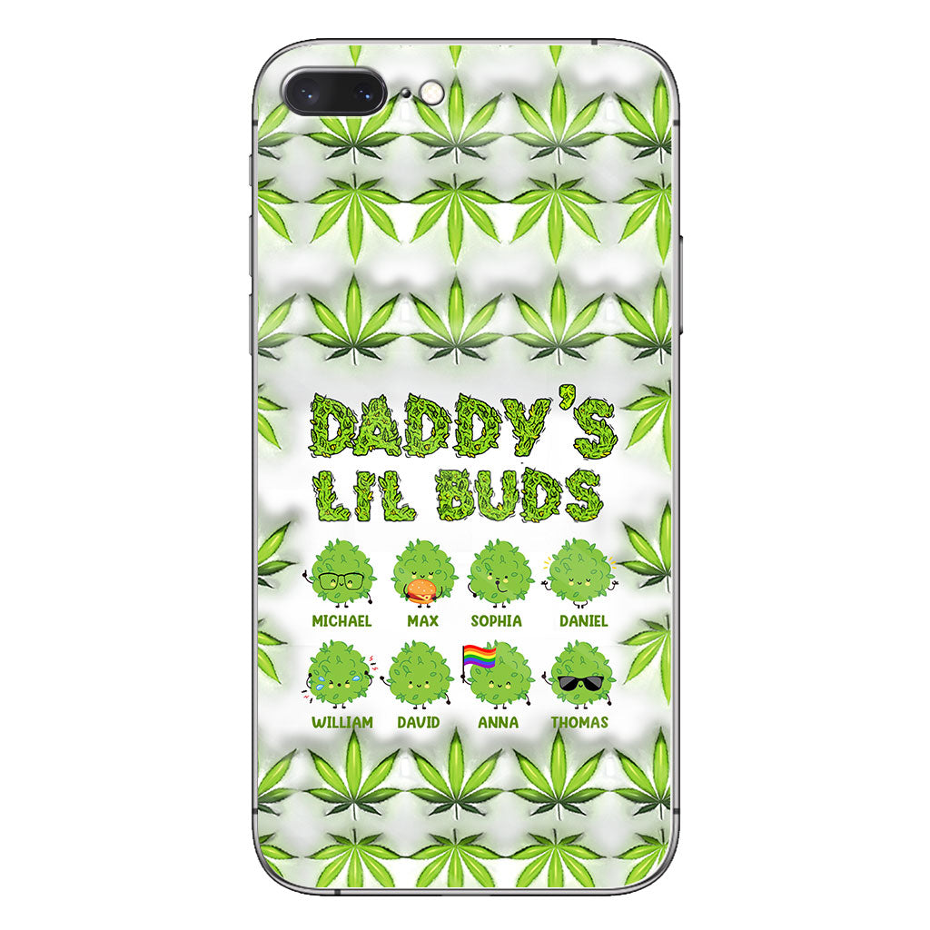 Le papa le plus cool du monde - Coque de téléphone transparente personnalisée pour papa