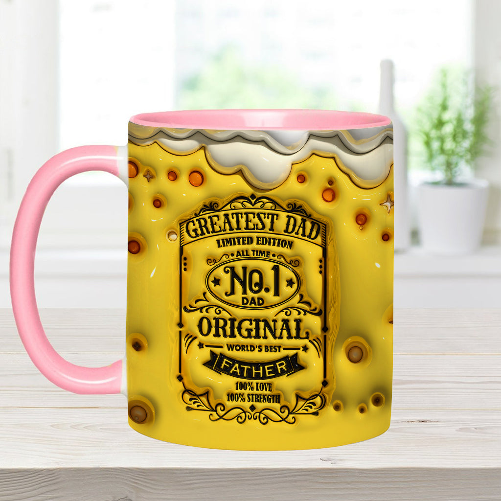 Meilleur papa du monde - Mug personnalisé pour papa