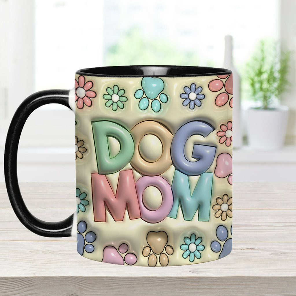 Maman de chien, Papa de chien - Mug personnalisé avec motif chien