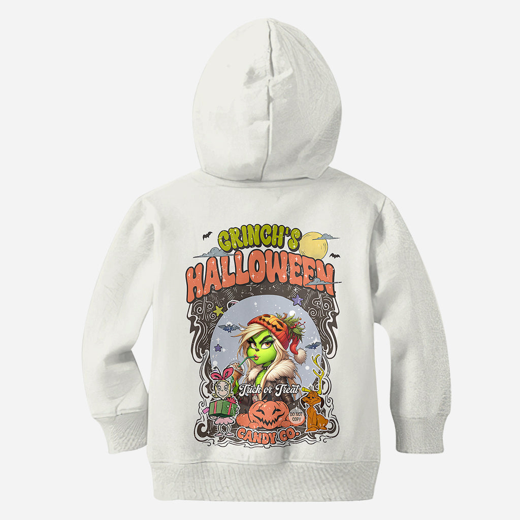 T-shirt personnalisé Green Pumpkin Mama Any Title - Vol de Noël sur toute la surface